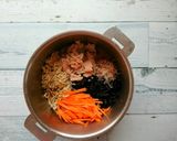 鮭缶とひじきのおかか煮作り方1写真