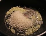 大葉とスモークチーズのリゾット作り方2写真