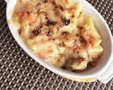 クリームシチューのパスタグラタン作り方6写真