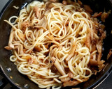 ツナとキノコ・玉ねぎの和風パスタ作り方9写真
