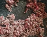 牛肉と厚揚げのクリーミーピリ辛炒め☆作り方3写真