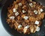 牛肉と厚揚げのクリーミーピリ辛炒め☆作り方7写真