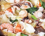 素麺を揚げて“海鮮・皿そうめん”♪作り方5写真