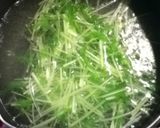 お弁当のおかず　水菜のおひたし作り方2写真