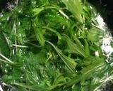 お弁当のおかず　水菜のおひたし作り方3写真