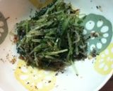お弁当のおかず　水菜のおひたし作り方7写真