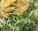 超簡単!豆苗ともやしの焼きそば作り方7写真