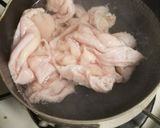 ネギ鶏皮焼き作り方1写真