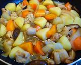 鶏肉であっさり!鶏肉じゃが作り方3写真