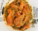 材料は3つ!簡単サーモンの胡麻ポン酢和え作り方3写真