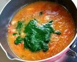 ほうれん草とチキンのグリーンカレー作り方12写真