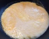 炭酸水で♪ふんわりオムレツ★サラダ菜作り方9写真