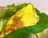 炭酸水で♪ふんわりオムレツ★サラダ菜作り方16写真