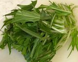 優しいお味!桜エビと水菜の豆乳うどん作り方1写真
