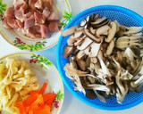 鶏ときのこの炊き込みご飯。おこわでも◎作り方3写真