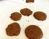 ダブルチョコレートクッキー作り方5写真