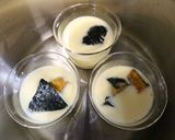 おやつ昼♪ごろっとカボチャの入ったプリン作り方3写真