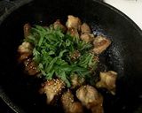 しそ風味の照り焼きチキン★作り方4写真