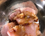 びんちょうまぐろ で 中落ち風びんとろ丼作り方5写真
