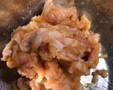 びんちょうまぐろ で 中落ち風びんとろ丼作り方6写真