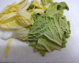 白菜と厚揚げの中華炒め作り方2写真