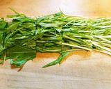 水菜とツナのごま油香るサラダ作り方1写真