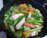 手羽中と野菜のブイヨン煮作り方4写真