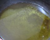 スペイン風オリーブ油が香る目玉焼き：覚書作り方1写真
