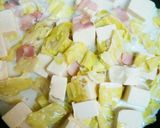 時短！グラタン風豆腐とベーコンのミルク煮作り方4写真