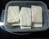 豆腐ステーキにおぼろ昆布をのせて作り方1写真