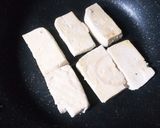 豆腐ステーキにおぼろ昆布をのせて作り方2写真