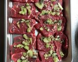 キウイマジックで柔らか☆焼肉作り方2写真