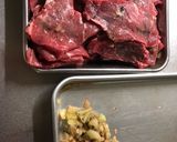 キウイマジックで柔らか☆焼肉作り方5写真