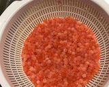 すじこをほぐして イクラに。作り方4写真