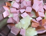 お歳暮ロースハム☆カレー風味ポテトサラダ作り方4写真