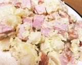 お歳暮ロースハム☆カレー風味ポテトサラダ作り方7写真