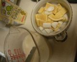 混ぜるだけソース＊山芋もち豆乳グラタン作り方2写真