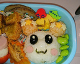 うーたん お弁当 幼稚園 簡単キャラ弁作り方5写真