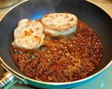 れんこんの餅挟み焼き作り方5写真