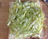 キャベツと卵のホットサンド作り方4写真