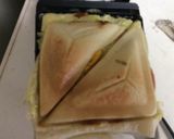 キャベツと卵のホットサンド作り方10写真