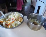 【漢の料理】炒め混ぜ込みご飯作り方7写真
