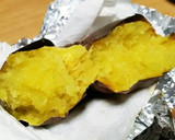 おうちで　石焼き芋風焼きイモ作り方7写真