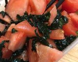 簡単！おつまみ◎わかめとトマトの中華和え作り方4写真