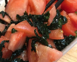 簡単！おつまみ◎わかめとトマトの中華和え作り方4写真