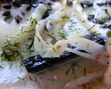 味付たら×蕪・茄子の和トースト作り方9写真