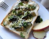 味付たら×蕪・茄子の和トースト作り方8写真
