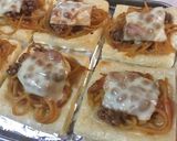 納豆とナポリタンの油揚げピザ作り方5写真