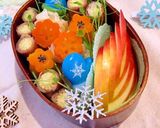 鍋でお弁当の下ごしらえ完了♫丸おかず弁当作り方2写真