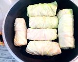 ロールキャベツ＆ハンバーグ＆スープ♪作り方12写真